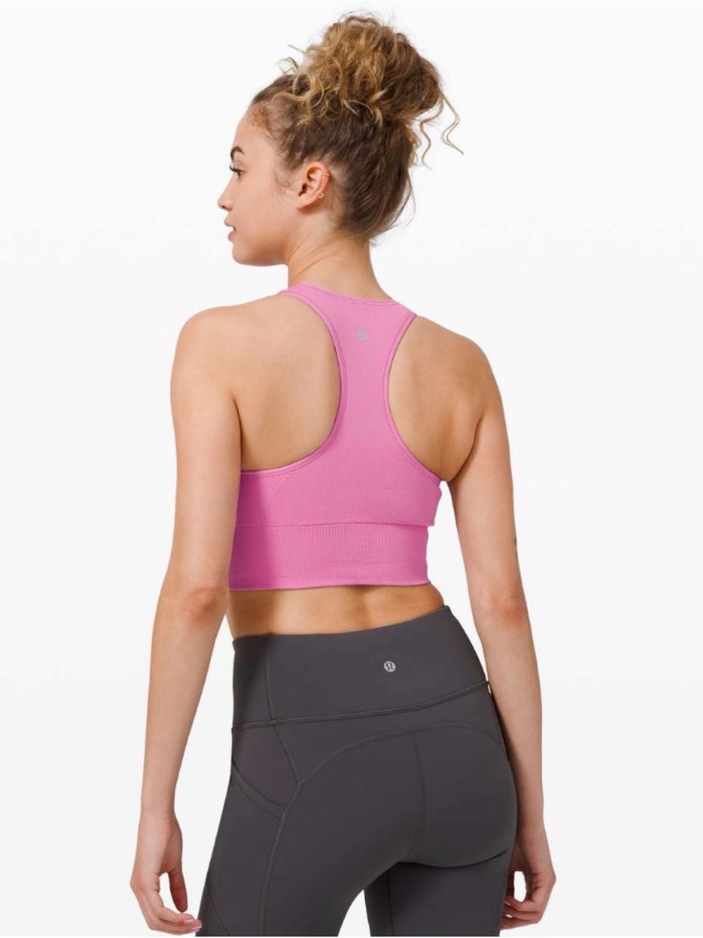 Lululemon Ebb to Train Bra *Medium Support, C/D Cup Magenta Glow 6